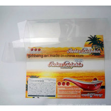 transparent plastic PP/PVC/PET printed box (clear packaging boxes)